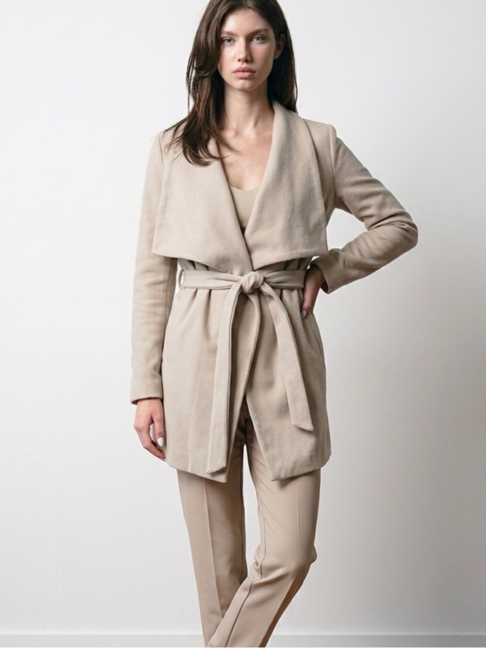 Showpo Neutral Jacket in Beige